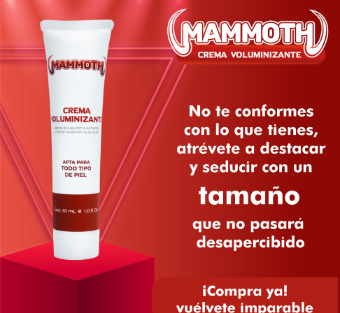MAMMOTH-CREMA VOLUMINIZANTE